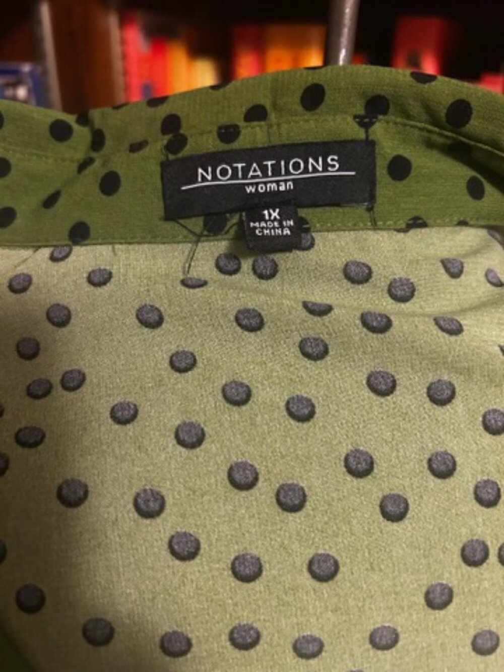 Green Blouse - Picture 4 of 4
